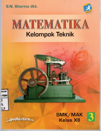 Image of MATEMATIKA Kelompok Teknik | SMK/MAK Kelas XII