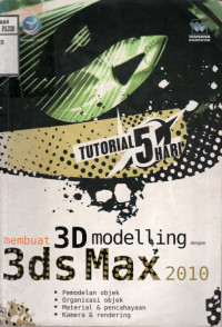 Image of Tutorial 5 Hari Membuat 3D Modelling dengan 3ds Maz 2010
