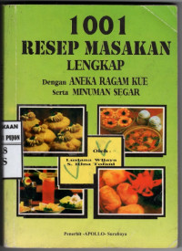 Image of 1001 Resep Masakan Lengkap