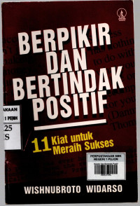 Image of Berpikir Dan Bertindak Positif