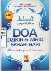 Image of Doa Dzikir & Wirid Sehari-hari menurut AL-Qur'an dan As-Sunnah
