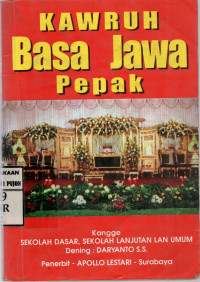 Image of Kawruh Basa Jawa Pepak